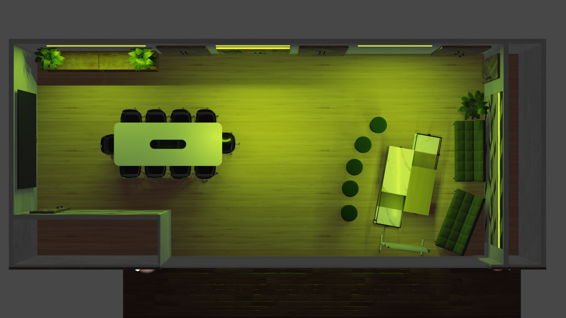 Vergaderzaal voorbeeld 1